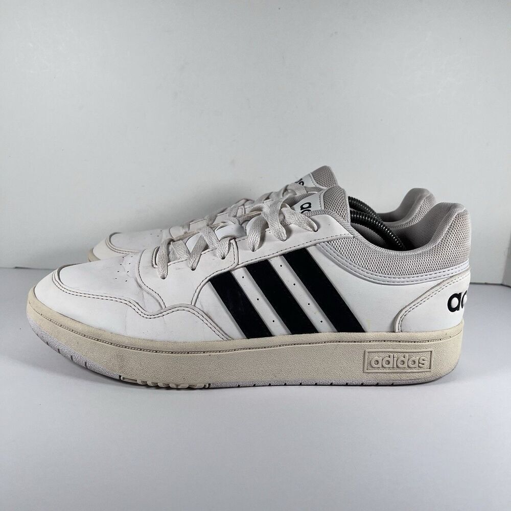 Adidas Hoops 3.0 Low Lace Up Athletic Shoes Sneakers Men's Size 11 GY5434 - Picture 3 of 8